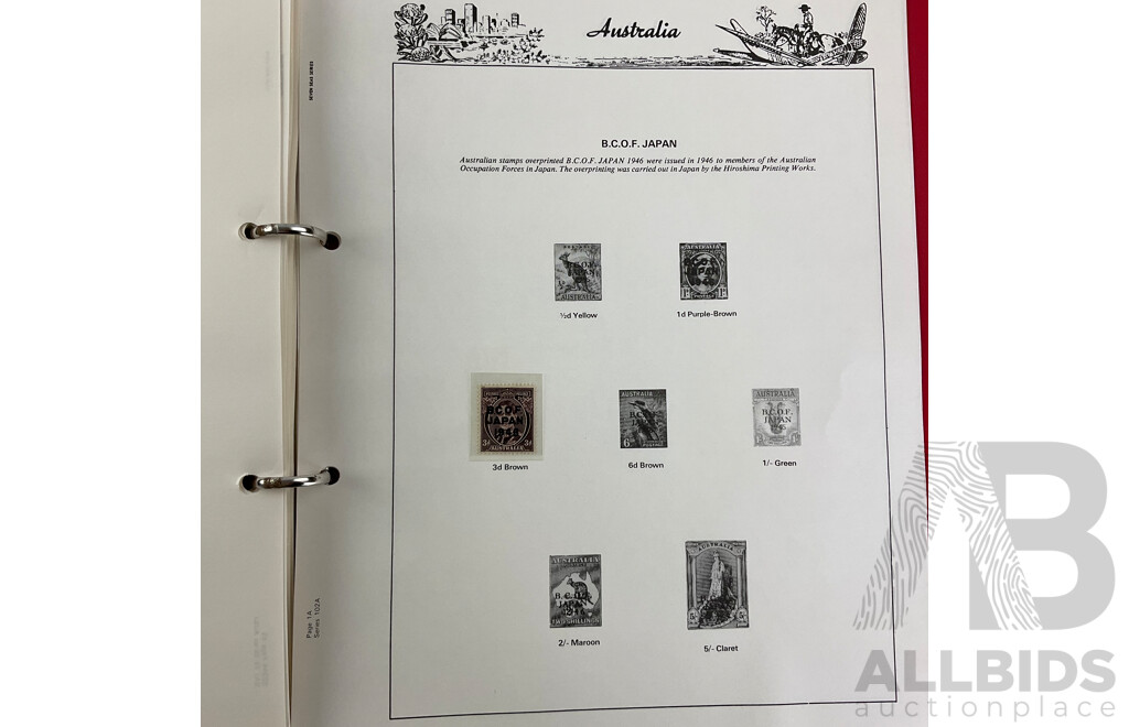 Australian Seven Seas Stamp Album 1965 to 1979