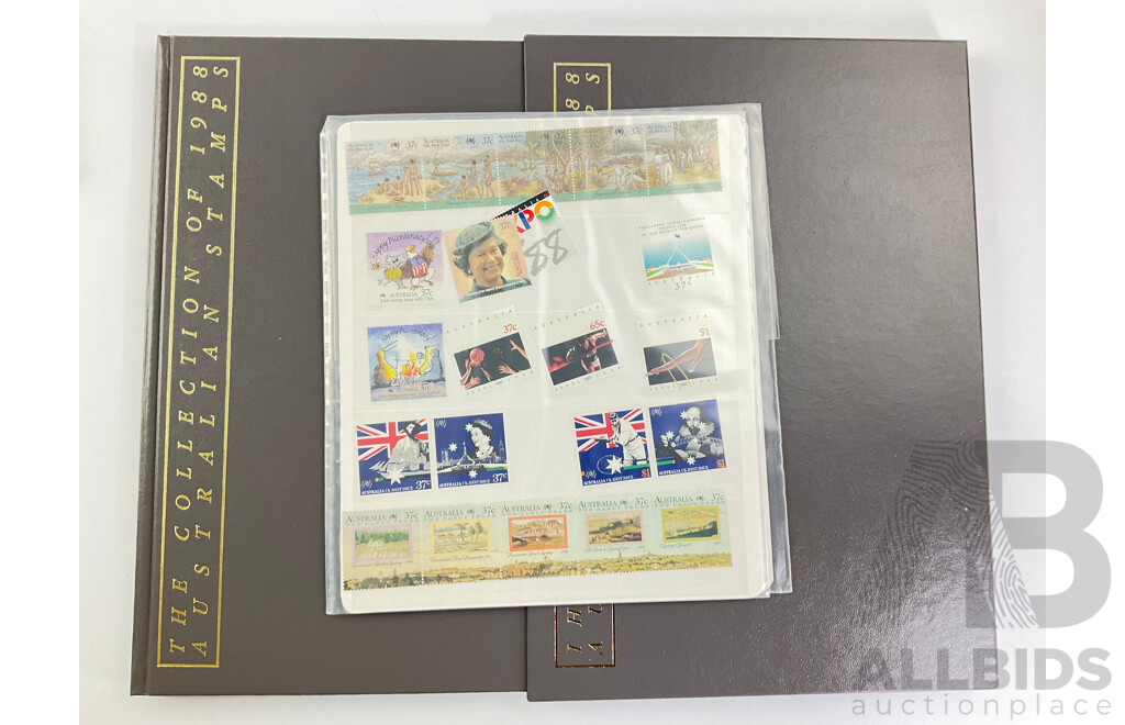 Australian 1988 Collection of Australian Stamps - Face Value $31