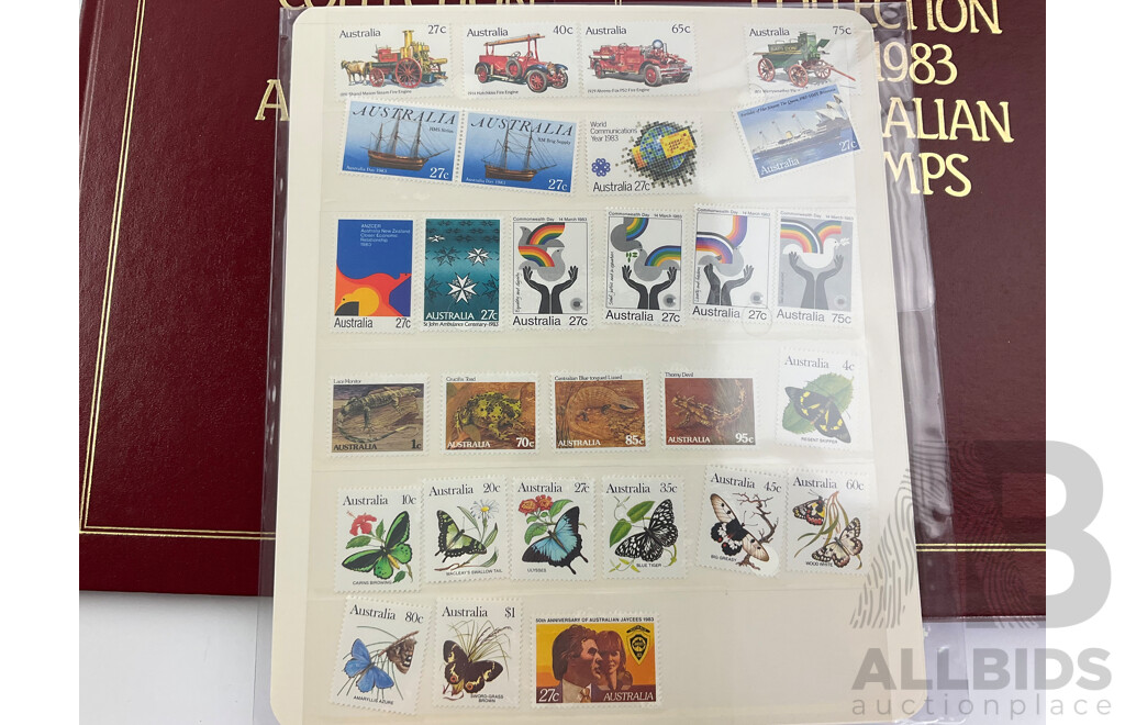 Australian 1983 Collection of Australian Stamps