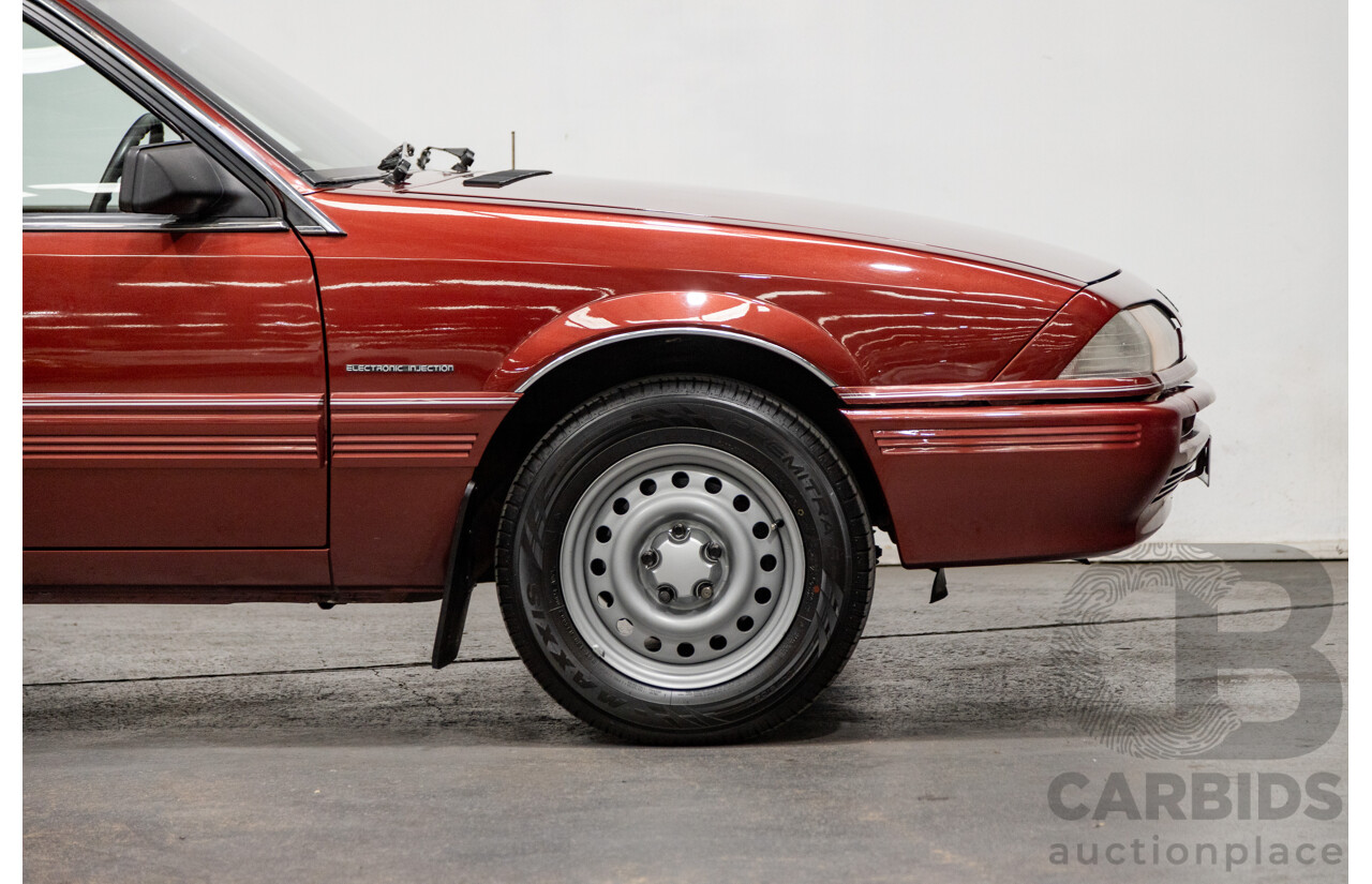 5/1988 Holden Commodore SL Executive VL BT-1 4d Sedan Venetian Red 3.0L - Ex-NSW Police