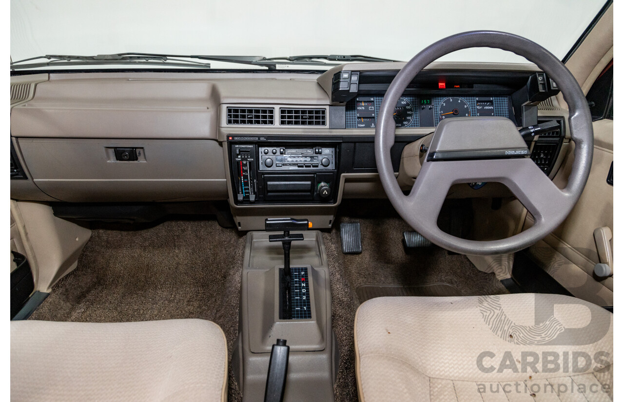 5/1988 Holden Commodore SL Executive VL BT-1 4d Sedan Venetian Red 3.0L - Ex-NSW Police