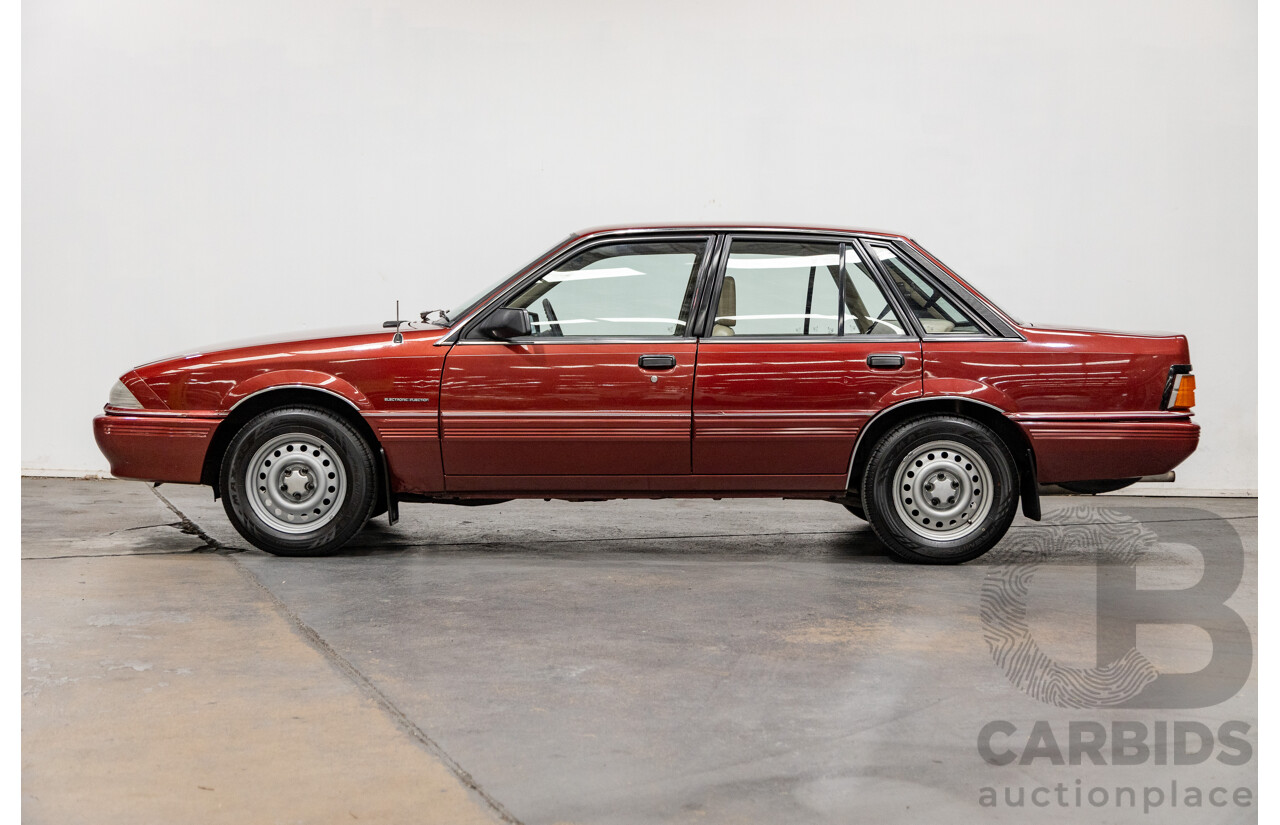 5/1988 Holden Commodore SL Executive VL BT-1 4d Sedan Venetian Red 3.0L - Ex-NSW Police