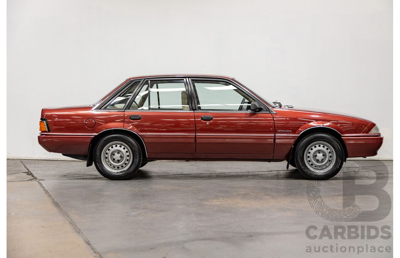 5/1988 Holden Commodore SL Executive VL BT-1 4d Sedan Venetian Red 3.0L - Ex-NSW Police