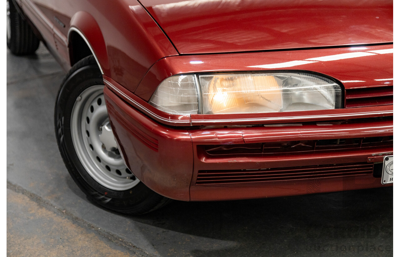 5/1988 Holden Commodore SL Executive VL BT-1 4d Sedan Venetian Red 3.0L - Ex-NSW Police