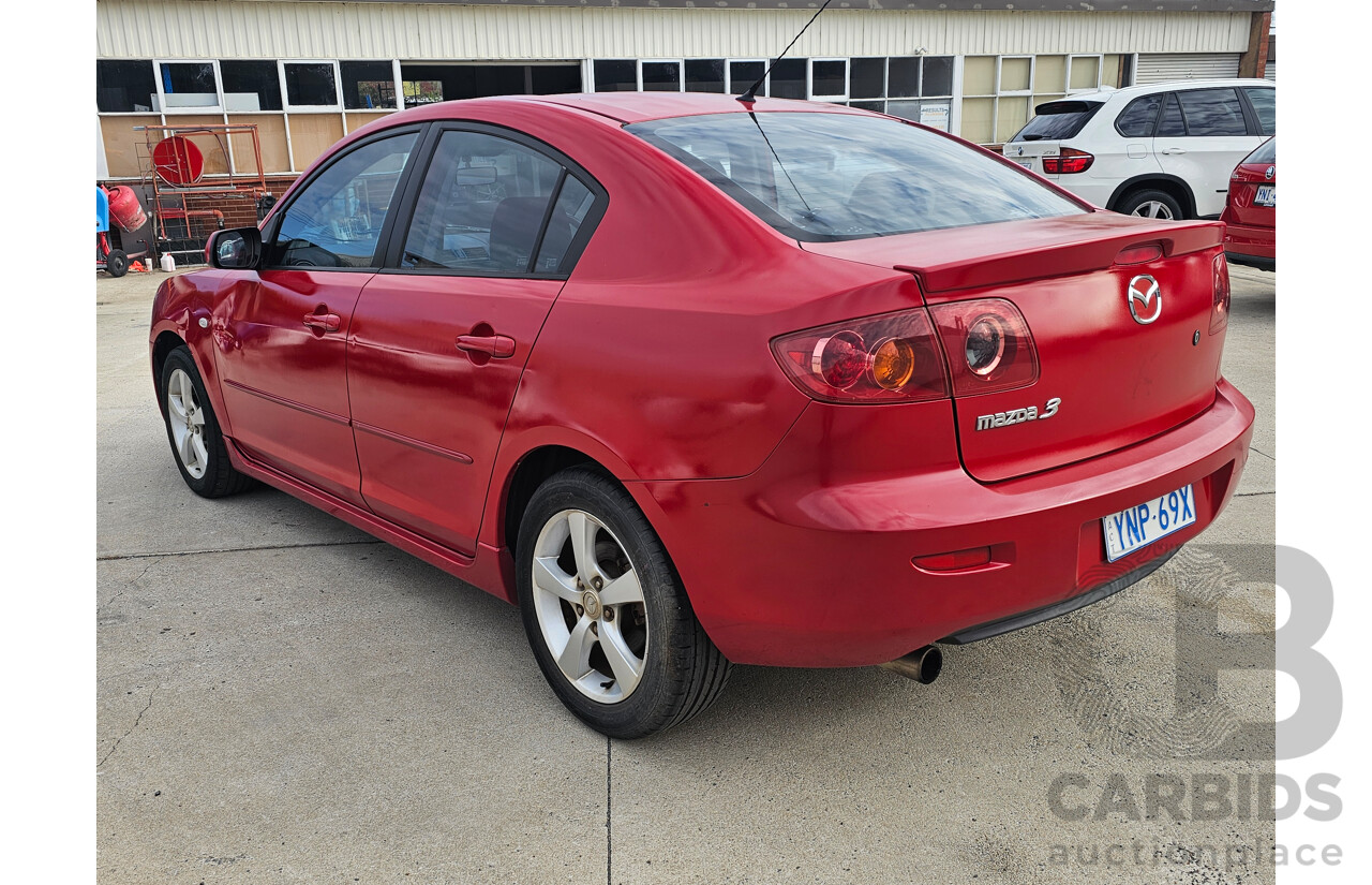 12/2004 Mazda Mazda3 MAXX Sport BK 4d Sedan Red 2.0L