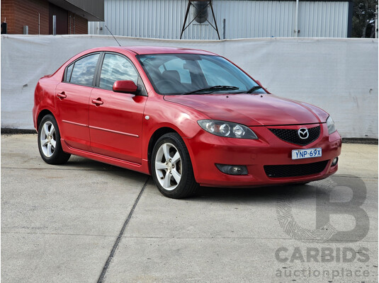 12/2004 Mazda Mazda3 MAXX Sport BK 4d Sedan Red 2.0L