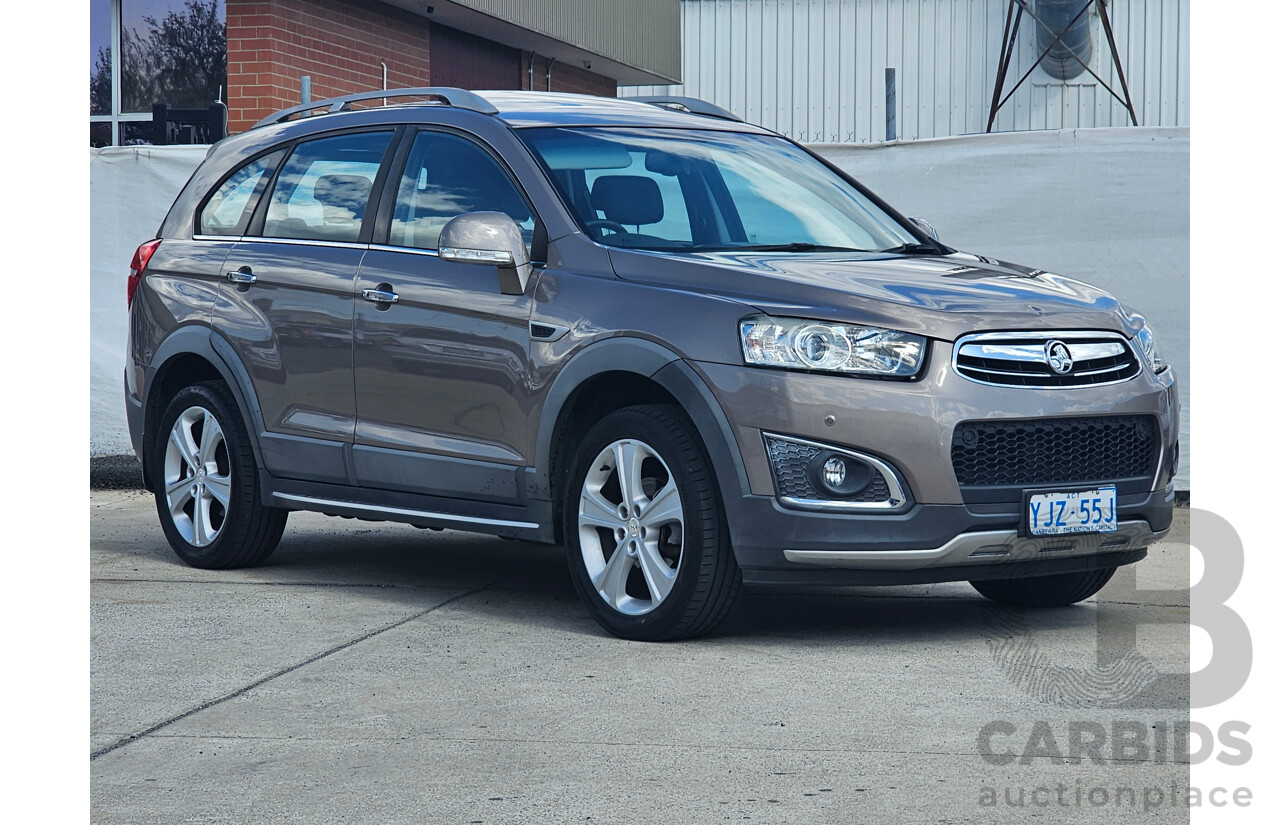 5/2014 Holden Captiva 7 LTZ (awd) CG MY14 4d Wagon Brown 3.0L