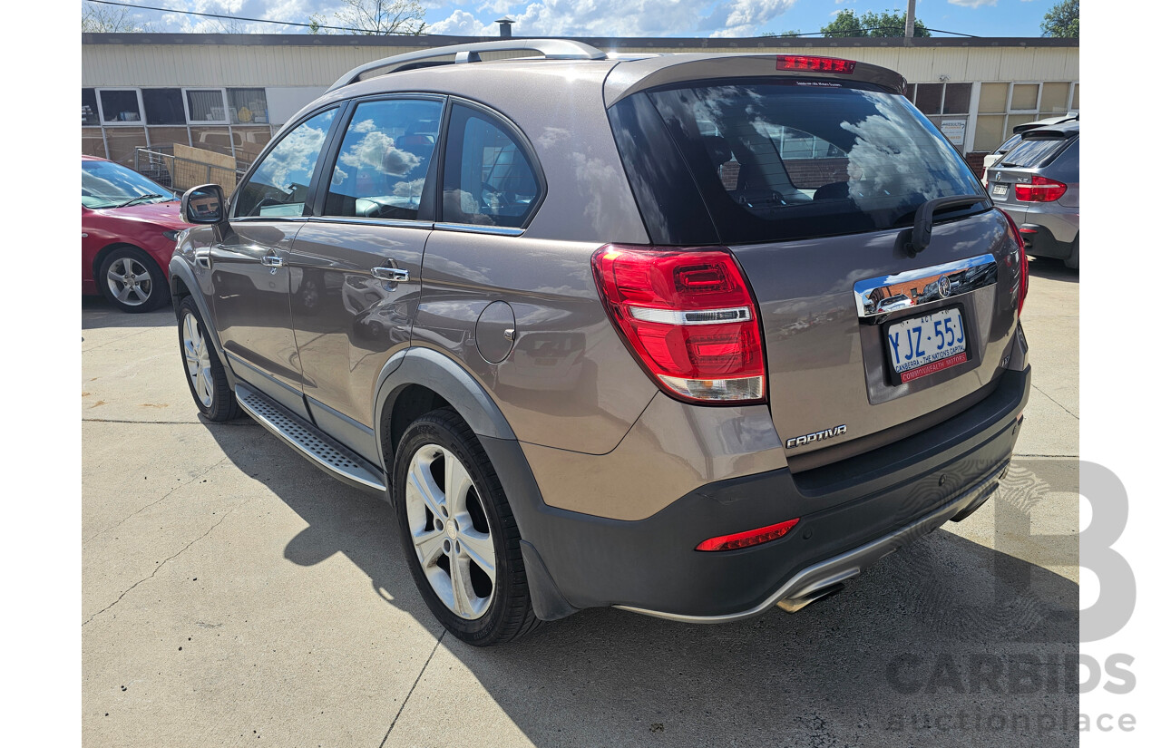 5/2014 Holden Captiva 7 LTZ (awd) CG MY14 4d Wagon Brown 3.0L