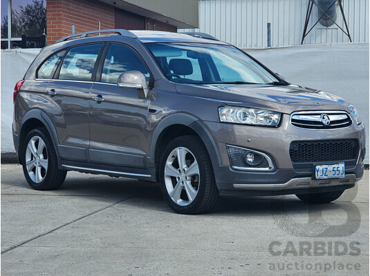 5/2014 Holden Captiva 7 LTZ (awd) CG MY14 4d Wagon Brown 3.0L