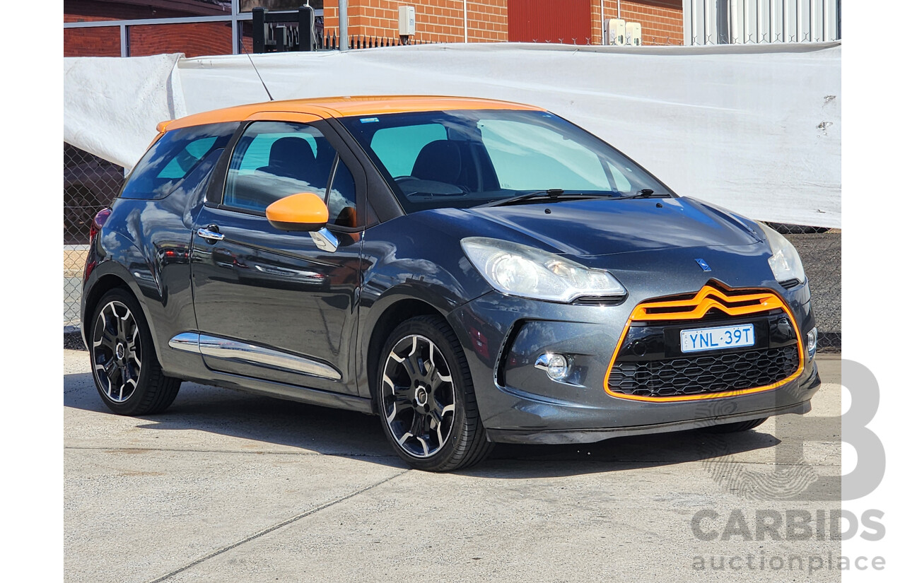 7/2014 Citroen DS3 Dsport MY13 3d Hatchback Grey 1.6L