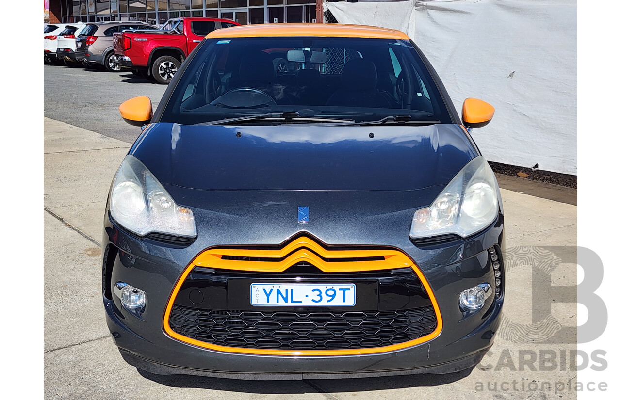 7/2014 Citroen DS3 Dsport MY13 3d Hatchback Grey 1.6L