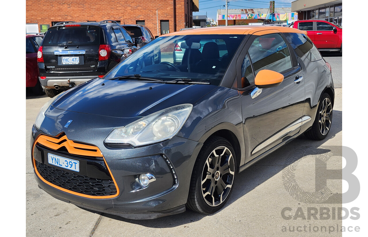 7/2014 Citroen DS3 Dsport MY13 3d Hatchback Grey 1.6L