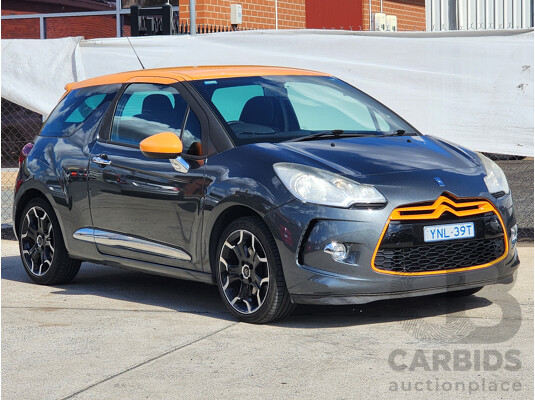 7/2014 Citroen DS3 Dsport MY13 3d Hatchback Grey 1.6L