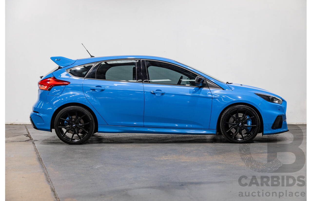 10/2016 Ford Focus RS (AWD) LZ MY17 4d Hatchback Nitrous Blue Turbo 2.3L