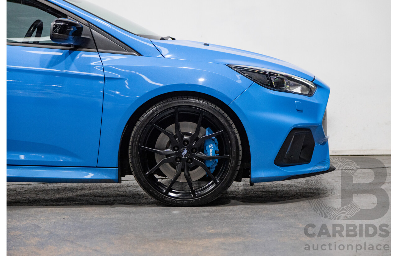 10/2016 Ford Focus RS (AWD) LZ MY17 4d Hatchback Nitrous Blue Turbo 2.3L