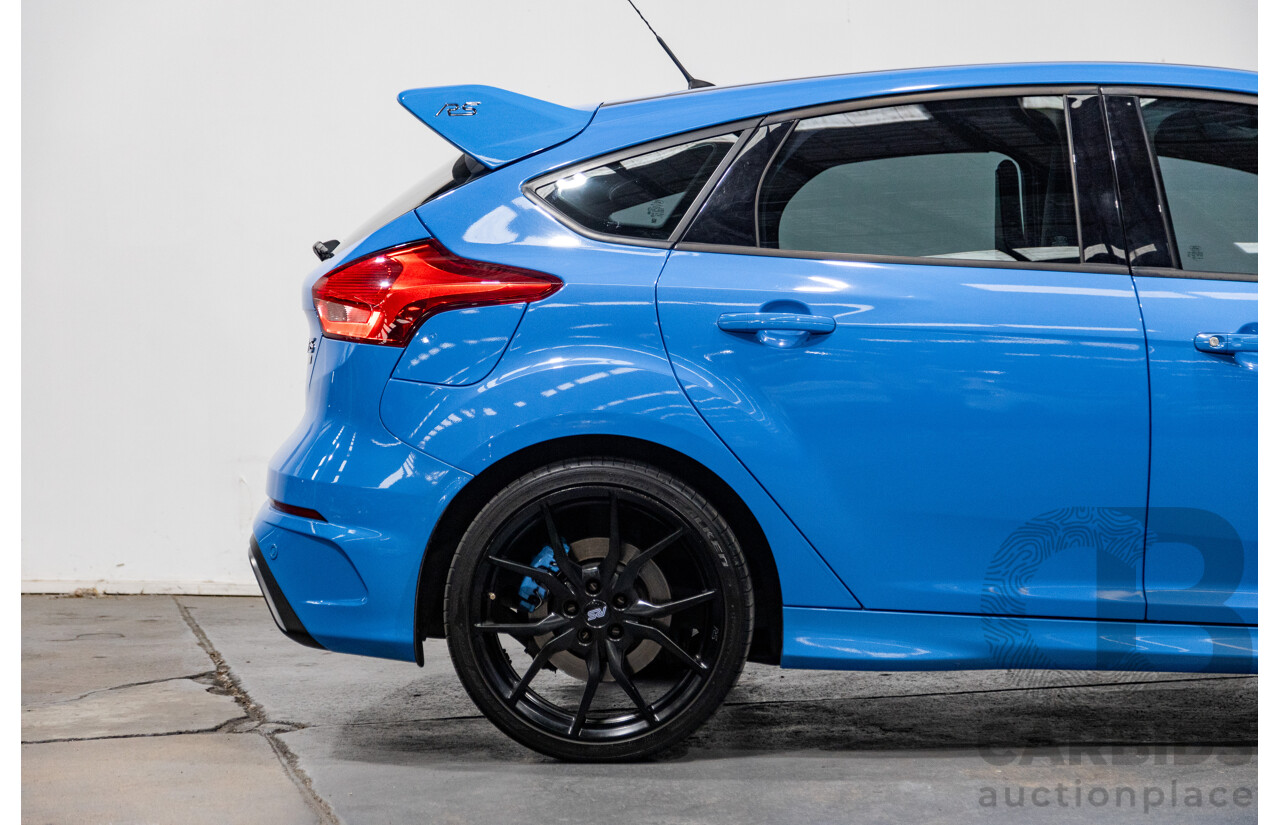 10/2016 Ford Focus RS (AWD) LZ MY17 4d Hatchback Nitrous Blue Turbo 2.3L