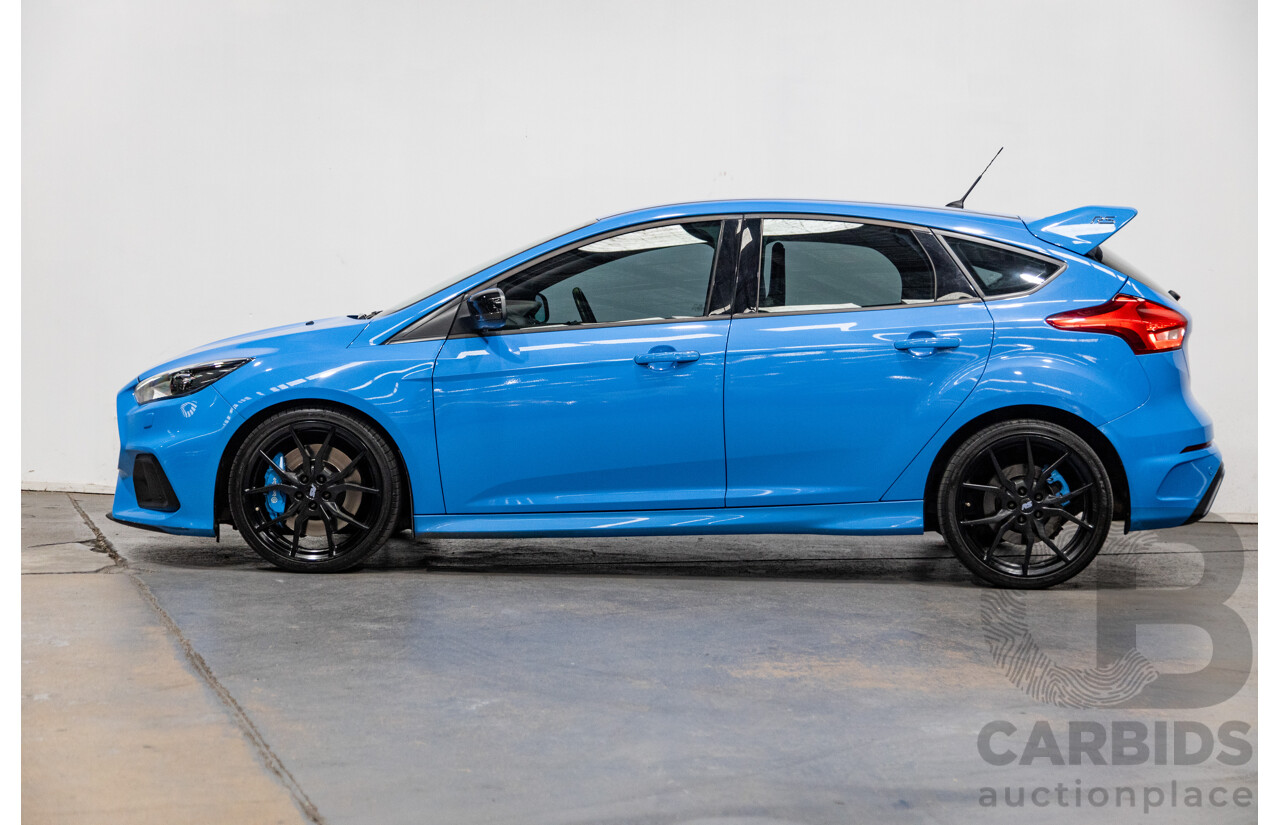 10/2016 Ford Focus RS (AWD) LZ MY17 4d Hatchback Nitrous Blue Turbo 2.3L