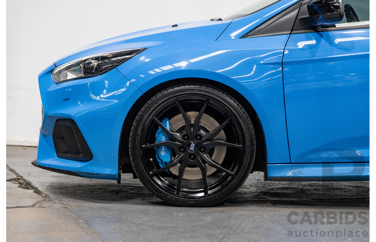 10/2016 Ford Focus RS (AWD) LZ MY17 4d Hatchback Nitrous Blue Turbo 2.3L