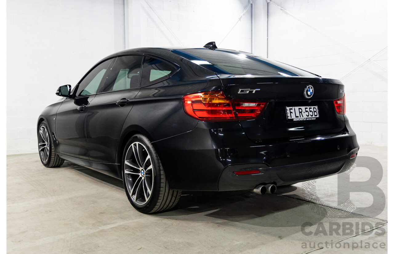 9/2013 BMW 328i Gran Turismo M Sport F34 4d Coupe Black Sapphire Metallic Turbo 2.0L