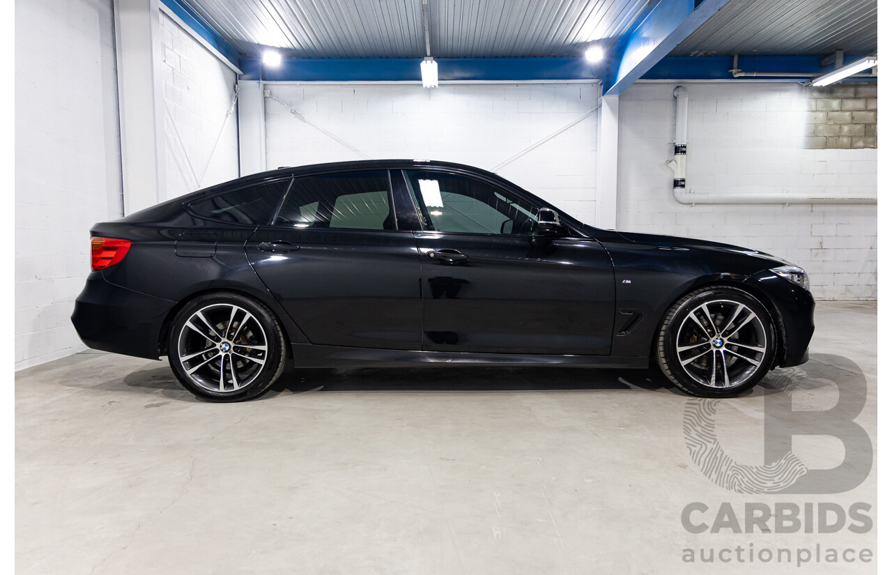 9/2013 BMW 328i Gran Turismo M Sport F34 4d Coupe Black Sapphire Metallic Turbo 2.0L