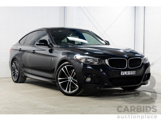 9/2013 BMW 328i Gran Turismo M Sport F34 4d Coupe Black Sapphire Metallic Turbo 2.0L