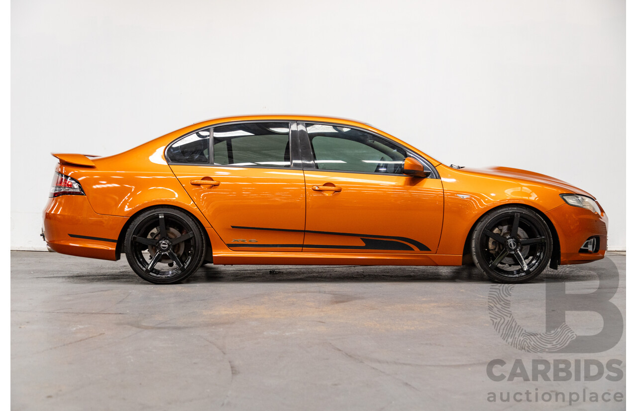 2/2012 Ford Falcon XR6T FG MK2 4d Sedan Suburst Orange Turbo 4.0L