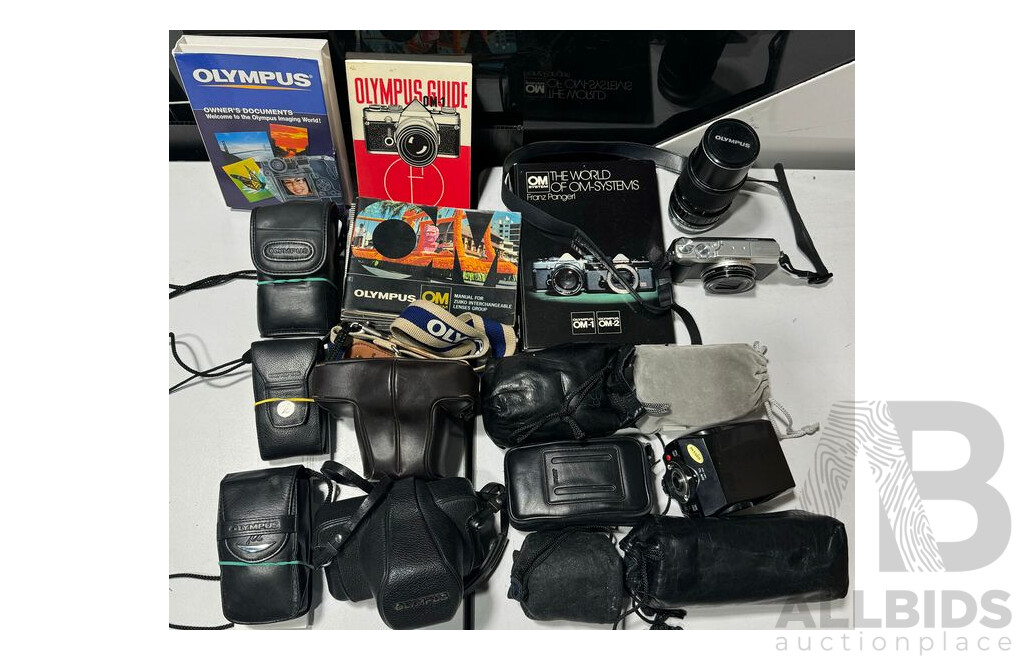 Olympus Digital Camera's Lot of 12