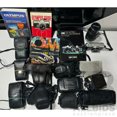 Olympus Digital Camera's Lot of 12