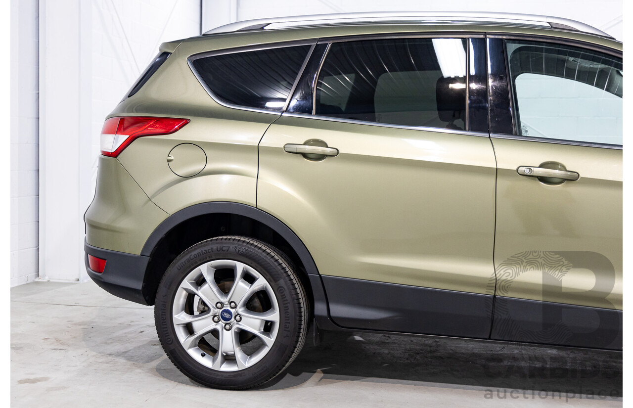 4/2013 Ford Kuga Trend (AWD) TF 4d Wagon Ginger Ale Metallic Turbo 1.6L