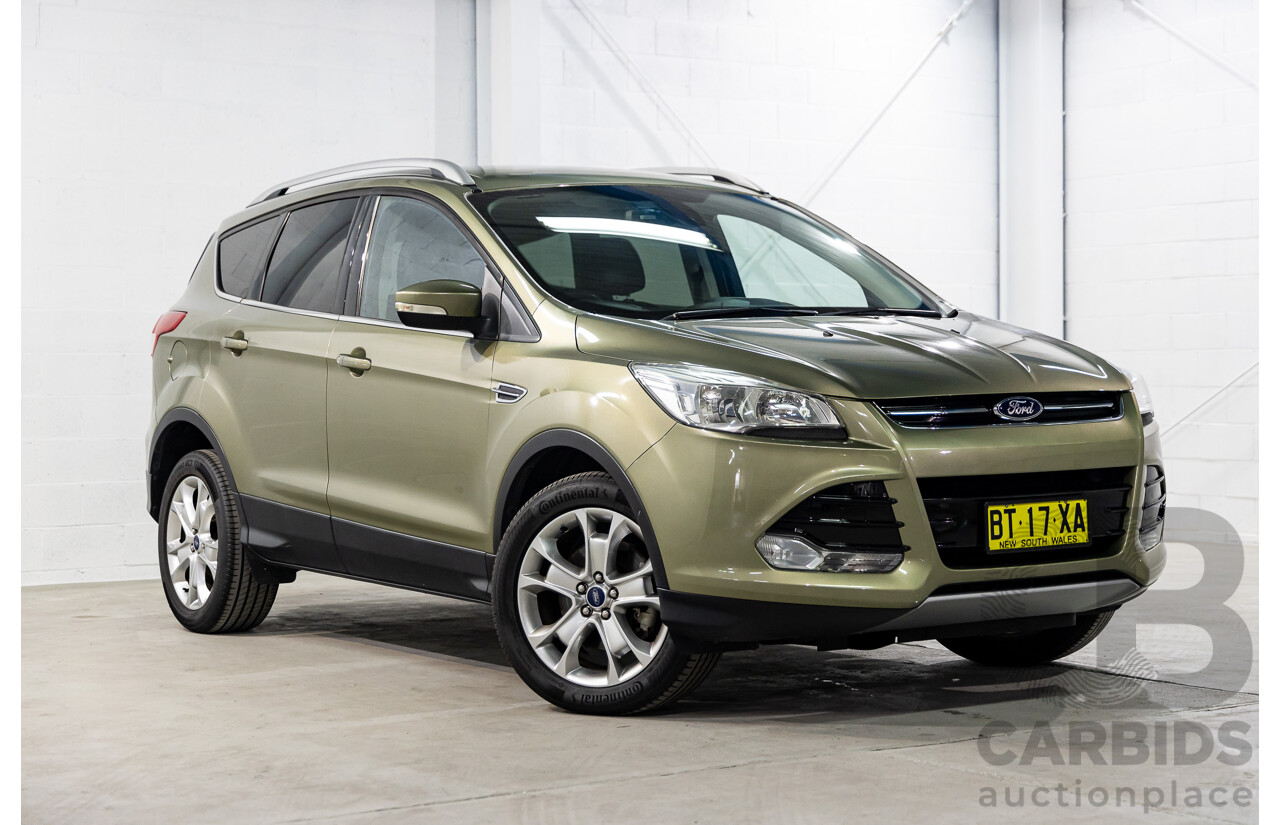 4/2013 Ford Kuga Trend (AWD) TF 4d Wagon Ginger Ale Metallic Turbo 1.6L