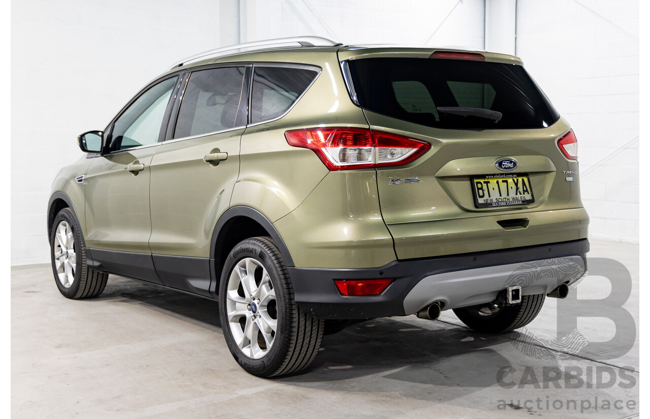 4/2013 Ford Kuga Trend (AWD) TF 4d Wagon Ginger Ale Metallic Turbo 1.6L