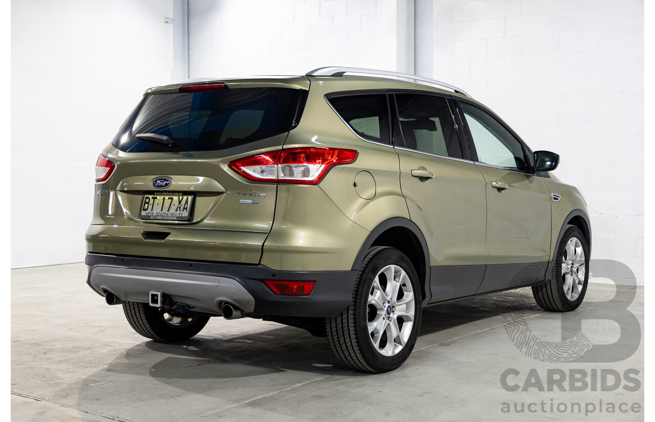 4/2013 Ford Kuga Trend (AWD) TF 4d Wagon Ginger Ale Metallic Turbo 1.6L