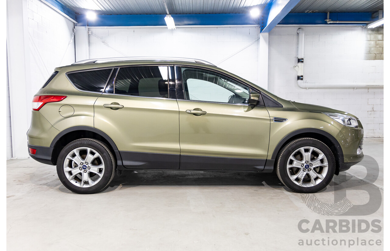 4/2013 Ford Kuga Trend (AWD) TF 4d Wagon Ginger Ale Metallic Turbo 1.6L