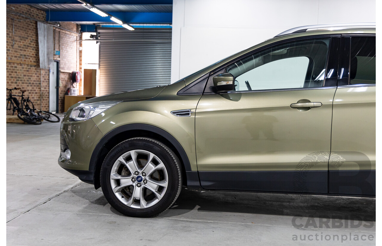 4/2013 Ford Kuga Trend (AWD) TF 4d Wagon Ginger Ale Metallic Turbo 1.6L