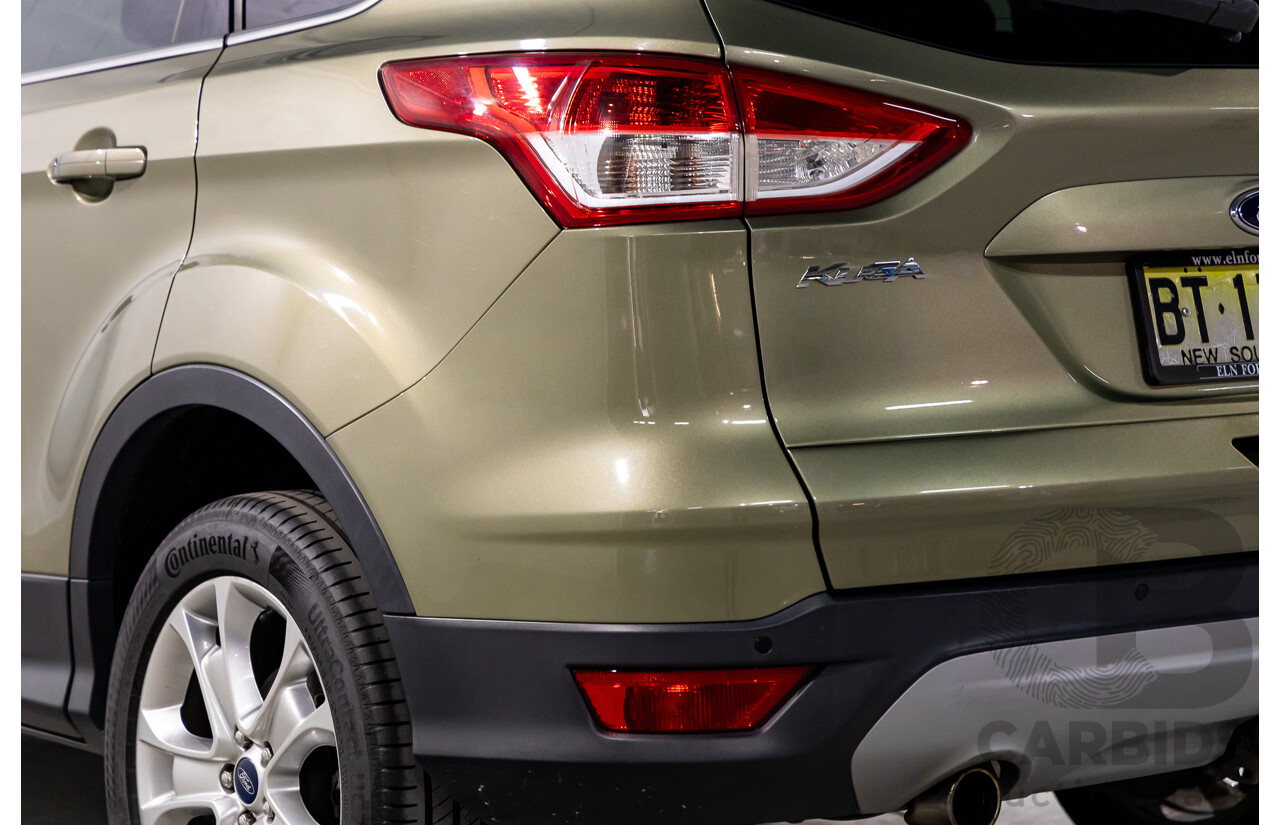 4/2013 Ford Kuga Trend (AWD) TF 4d Wagon Ginger Ale Metallic Turbo 1.6L