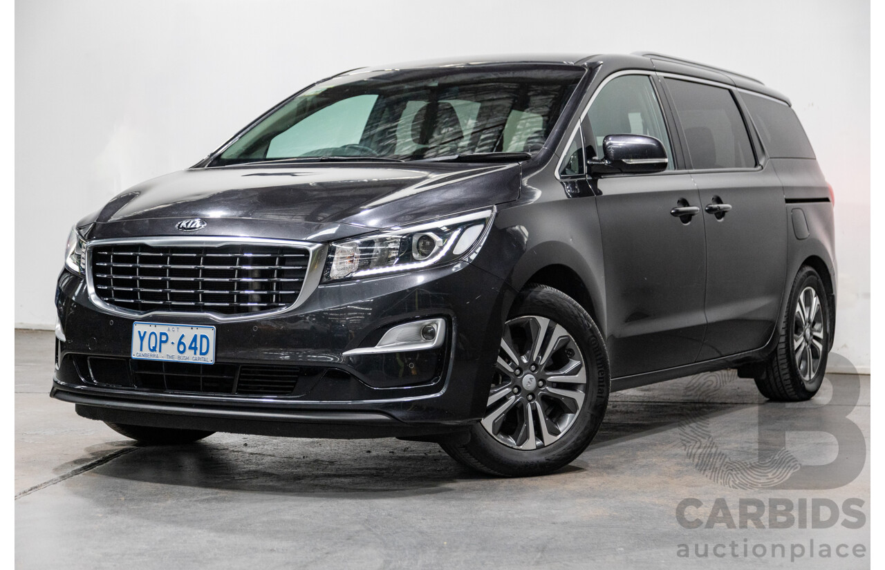 11/2018 Kia Carnival SLi YP MY19 4d Wagon Panthera Metal Metallic Turbo Diesel 2.2L