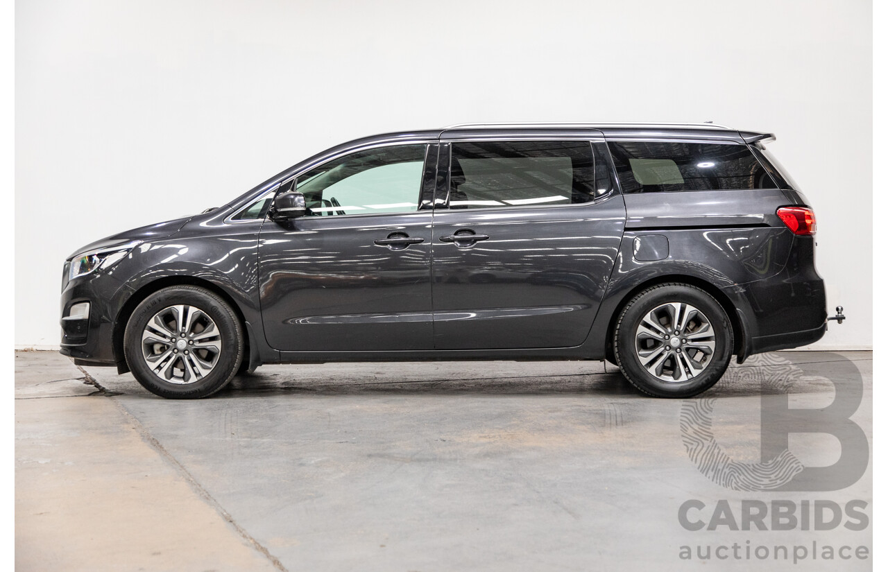 11/2018 Kia Carnival SLi YP MY19 4d Wagon Panthera Metal Metallic Turbo Diesel 2.2L