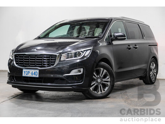 11/2018 Kia Carnival SLi YP MY19 4d Wagon Panthera Metal Metallic Turbo Diesel 2.2L