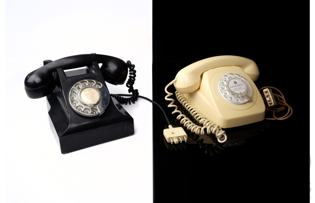 Two Vintage PMG Telephones