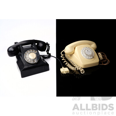 Two Vintage PMG Telephones