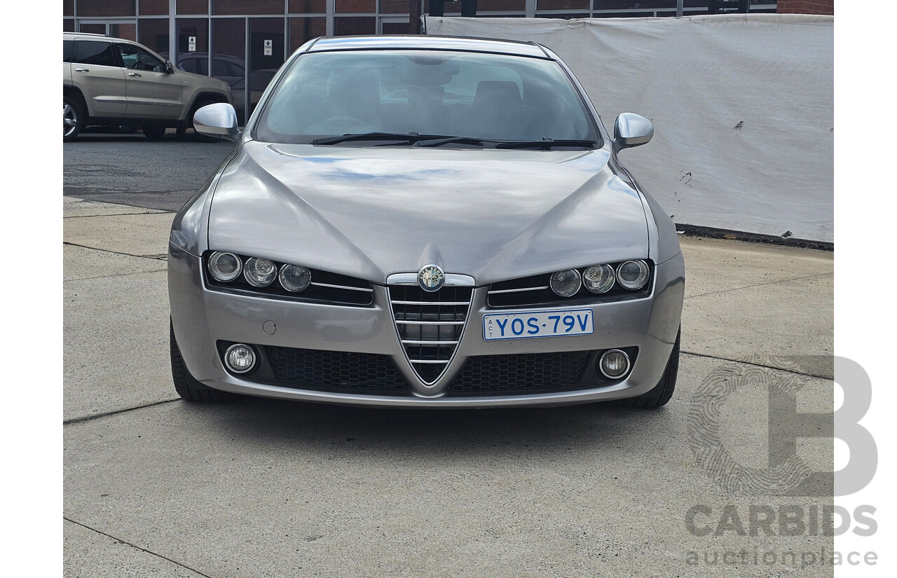 9/2010 Alfa Romeo 159 2.4 JTD Ti MY09 4d Sedan Silver 2.4L