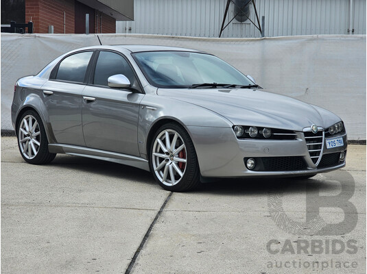 9/2010 Alfa Romeo 159 2.4 JTD Ti MY09 4d Sedan Silver 2.4L