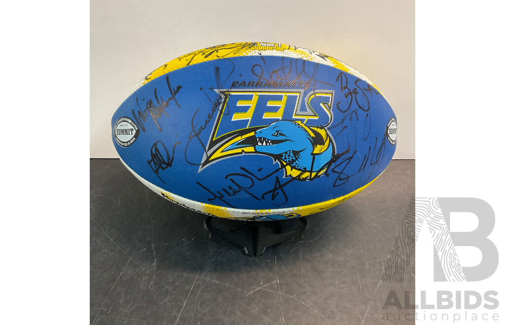 2004 NRL Parramatta Eels Autographed Ball