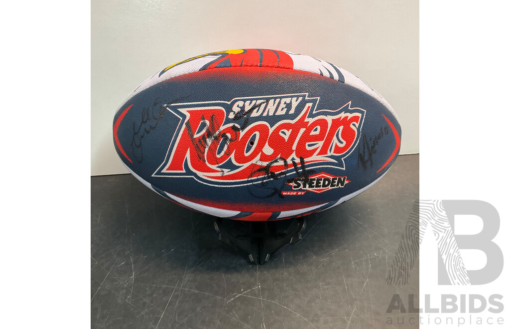 2005 NRL Sydney Roosters Autographed Ball