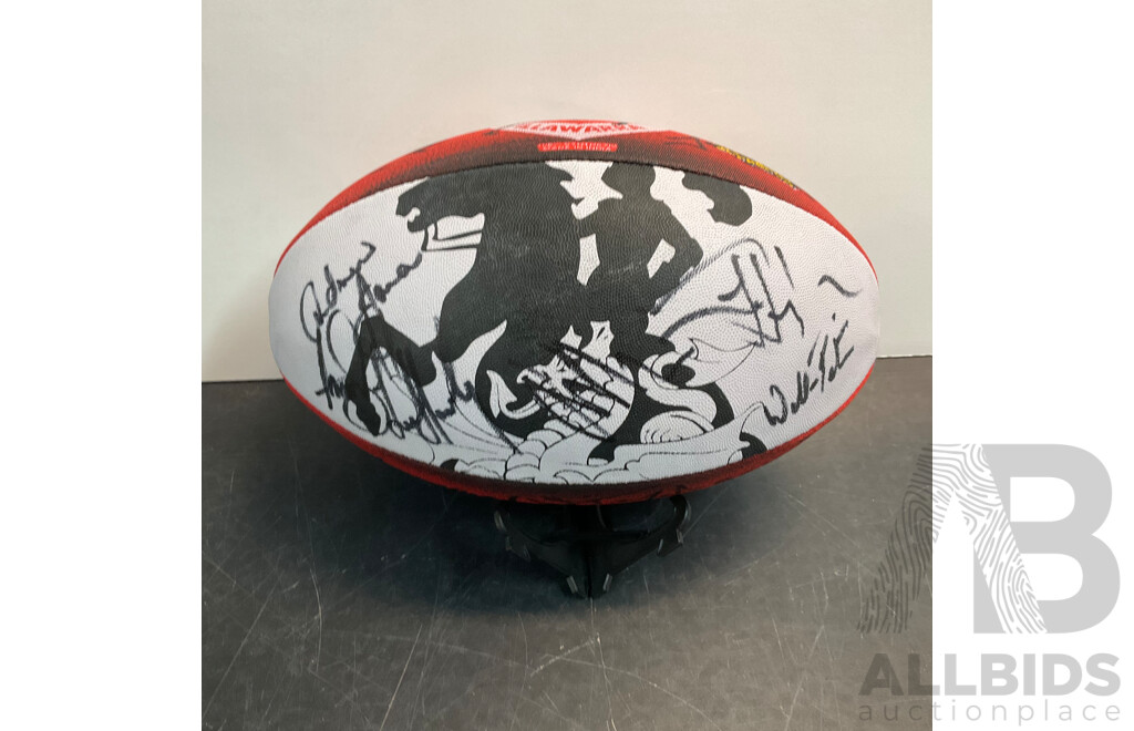 2002 NRL St. George Illawarra Dragons Autographed Ball