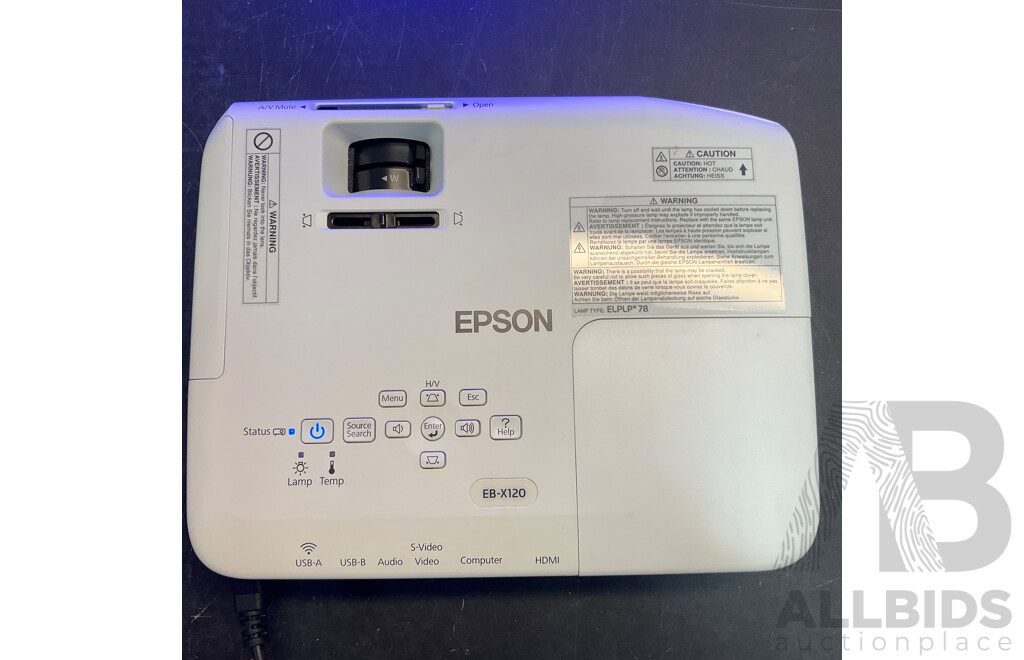 EPSON EB-X120 Multimedia Projector