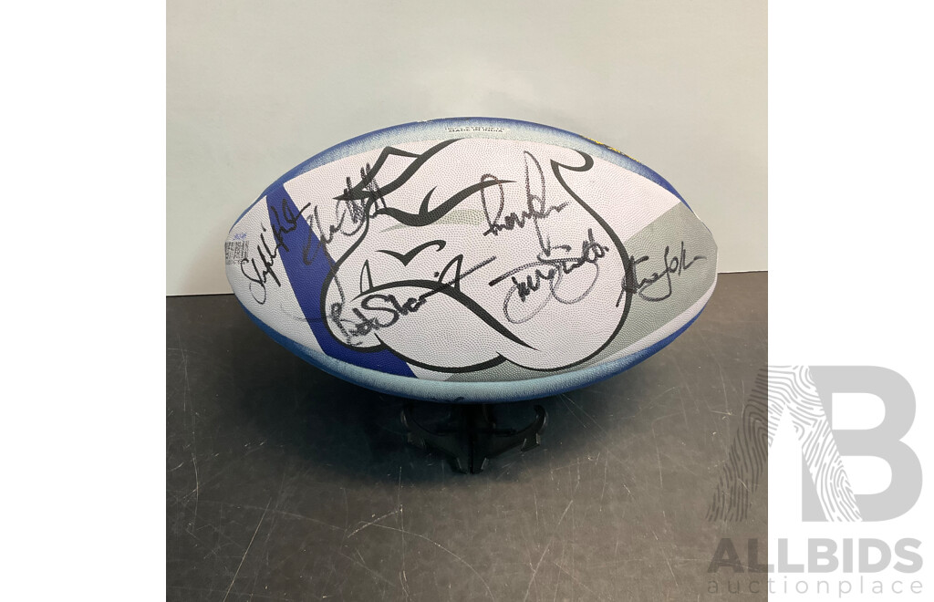 2003 NRL Canterbury Bulldogs Autographed Ball