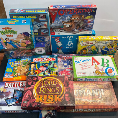 Assorted of Board Games - Lot of 15