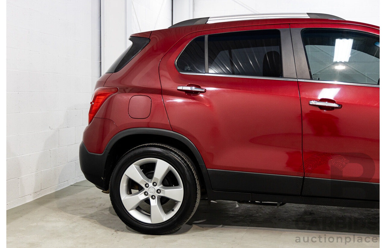 2/2014 Holden Trax LTZ TJ 4d Wagon Velvet Red 1.8L