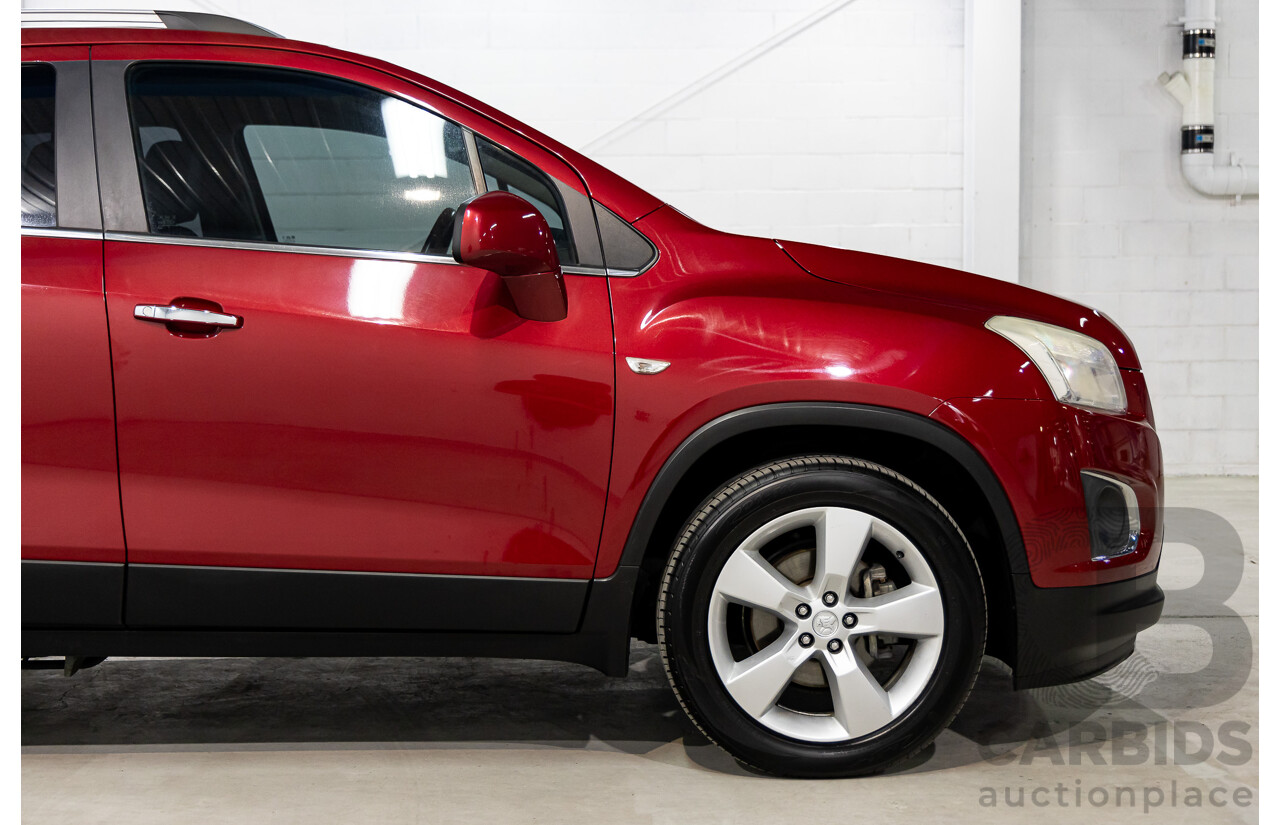 2/2014 Holden Trax LTZ TJ 4d Wagon Velvet Red 1.8L